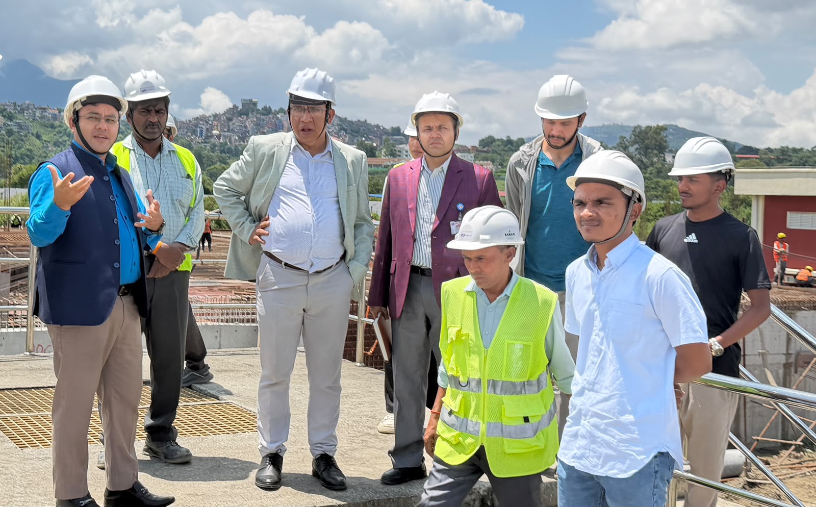 Dhobighat Wastewater Treatment Plant Visit With Secretary Sir